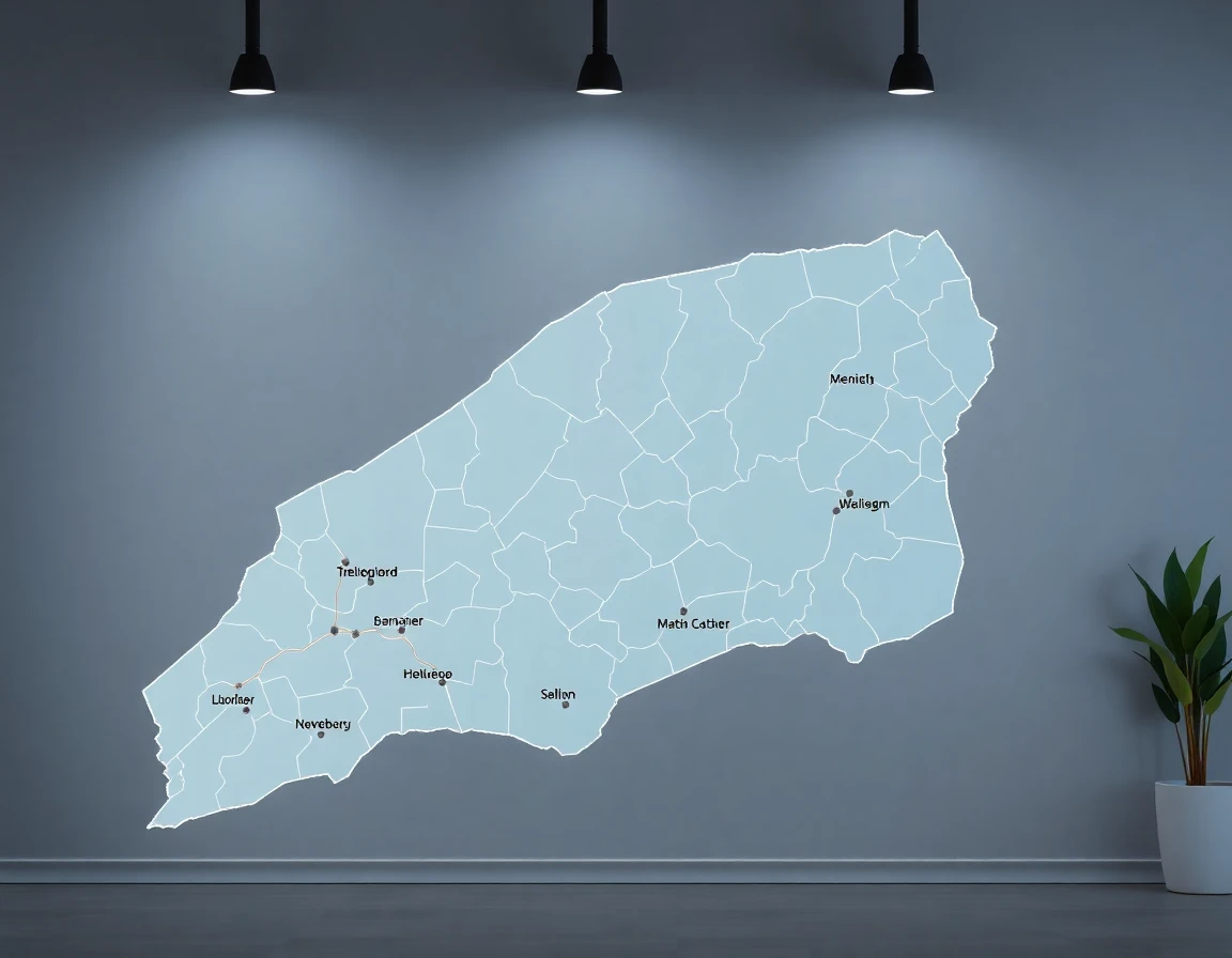 Water Damage Service Areas Map